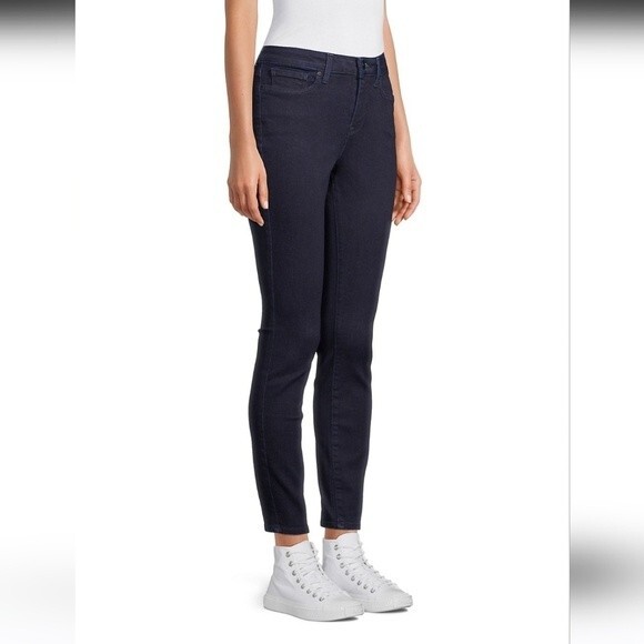 NYDJ Ami Mid-rise Skinny Dark Denim Size 12 - Picture 14 of 15